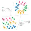 EXCEART 36pcs Silicone Bobbin Clips Sewing Bobbin Holders for Organizing Threads Flexible Design to Prevent Unwinding Compatible Various Sewing Machines view 4