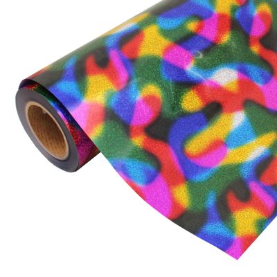 10 Yard x 20" Wide Threadart Galaxy Rainbow Heat Transfer Vinyl Film | Compatible with Venture Explore and Maker, Silhouette Cameo, & Large Format Cutters