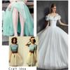 YYCRAFT Tulle Mesh Fabric by The Yard Gauze Mesh Lace Veil Headband Bridal Wedding Headband Fabric 61" Wide 5 Yards, Mint view 2