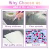 CoHraeu Flowers Diamond Painting Kits for Adults Kids Beginners Round Full Drill Cat and Butterfly Gem Art with Diamonds 5D DIY Home Wall Decor Gifts 12x16 inch view 3