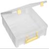ArtBin 6955JY Super Satchel with Yellow Latches and Handle view 2