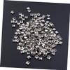 EXCEART 200pcs Silver Square Rivet Metal for Punk Clothing Shoes and Accessories Stylish Spikes for Craft Projects and Decor view 4