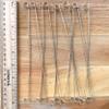 Silver Floral Wire Twists 7.75 Inches view 3