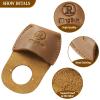 RingSun Thumb Guard Wood Carving Tools, Leather Finger Protector, Handmade Carpenter Working Carving Kit Accessories view 4