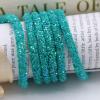 Glitter Sequins Rope 6Mm Soft Tube Rope String for Clothing Shoes Accessories DIY Crafts Jewelry Party Bracelet Making Material - (Color: Fruit Green) view 4