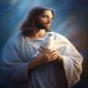 Christmas Gift Jesus Peace Bird Religious God 5D Diamond Painting Kits by Number for Adults Diamond Art Full Round Drill Kits for Home Wall Decor Gifts for New Year's Day Valentine's Day 12x16 inch view 1