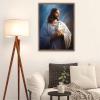 Christmas Gift Jesus Peace Bird Religious God 5D Diamond Painting Kits by Number for Adults Diamond Art Full Round Drill Kits for Home Wall Decor Gifts for New Year's Day Valentine's Day 12x16 inch view 2