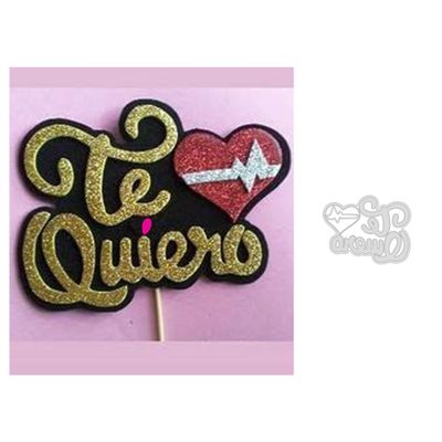 Cutting Dies Stencil,13.8x10.8cm Heart Spainish Dies Stencils for Embossing Paper Photo Album Greeting Gift Cards Cut Die
