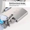 Multifucntional Magnetic Seam , Hemmer , Universal Thickness Hemming Household Blocking for Industrial Lockstich or Walking Foot Sewing Machine, Magnet view 4