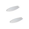 TEHAUX 2pcs Surfboard Silicone Mold Flexible Epoxy Crafting Molds for Projects Safe and Design for Unique Home Decor and Bar Use view 1