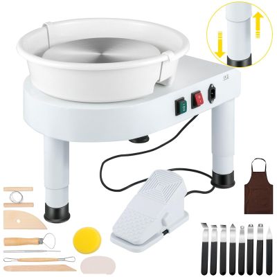 Ceramic Pottery Wheel with Adjustable Speed and Lift Table - Perfect for Art and Craft DIY Projects
