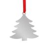 7 Pack Aluminum Sublimation Ornament Blanks for Pendants 3.2 Inch Double Sided Sublimation Christmas Tree with Ribbon for DIY Crafting Blanks (7 Pack Christmas Tree Shape) view 3