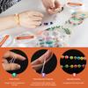 Hobbyworker Elastic Stretch Bracelet String Cord for Jewelry Making and Bracelet Making White view 3