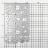 XMZZMX Fruit Watermelon Background Board Metal Cutting Dies for Card Making, Paper Embossing Die-Cuts Kit Storage Pockets Supplies, Scrapbooking Stencils view 3