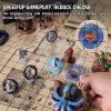 CZYY DND Area of Effect Spell Templates - Set of 28 Markers for AOE Spells Erasable PVC Spell Effects Templates with Reference Perfect Tools, Accessories & Gift for Dungeons and Dragons view 3