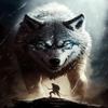 NSUAJOF DIY Wolf on Snowy Mountain Diamond Painting Kits for Beginners 5D Full Circle Diamond Art Kit Animal Decorations for Home Room Wall Decor Gifts 8 * 12 inches view 1