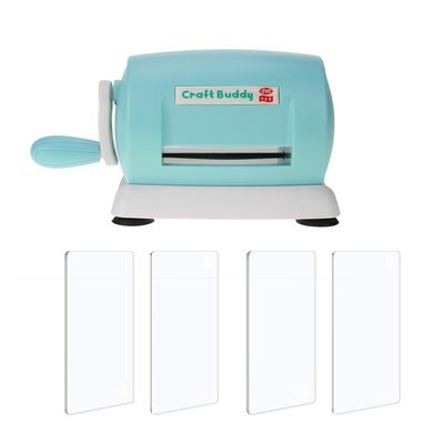 Die Cutting Machines for Crafting,DIY Die Cutting Embossing Machine Paper Card Craft Scrapbooking Dies Manual Machine Cutter with 2 Pair Small Cutting Pads Scrapbooking Supplies