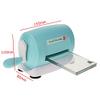 Die Cutting Machines for Crafting,DIY Die Cutting Embossing Machine Paper Card Craft Scrapbooking Dies Manual Machine Cutter with 2 Pair Small Cutting Pads Scrapbooking Supplies view 2