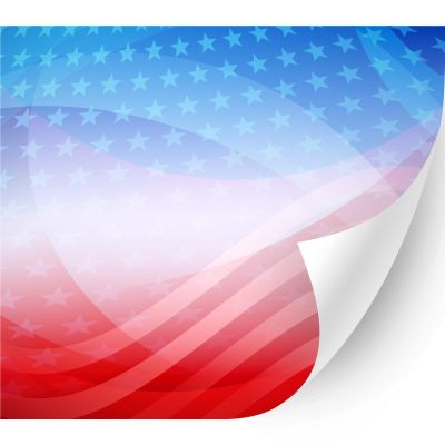 HTV4U American Theme Patterned Heat Transfer Vinyl (Abstract USA Flag Horiz, 13.5" x 5 Yards) - USA Iron on Heat Press Paper, Graphic Design for Sewing Material, Craft