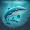 RMSGOZO Blue Whale Diamond Painting Kit - Sea Animal Diamond Painting 12 X 12 Inch for Adults, Exquisite Full Round Crystal Gemstone Dot Diamond Kit, for Wall Decor Oceanarium Decor view 1