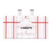 Gavigain Parallel Stitch Foot Presser,Clear Top Load Border Guide Presser Foot Presser Foot Clear View Quilting Parallel Guide Stitch Presser Foot for Low Shank Domestic Sewing Machines view 1