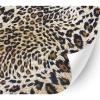 HTV4U Animal Patterned Heat Transfer Vinyl (Twirl Leopard, 13.5" x 1 Yard) - Heat Press Transfer Paper, Graphic Design Printed Patterns for Clothing, T-Shirt, Art Projects view 1