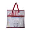 Madam Sew Project Bag - Craft Bag Organizer Tote with Handles, Two Pockets, See-Through Mesh, and Card Slot Perfect for Quilting, Knitting, Stitching and Embroidery Projects Storage - 16x16 view 1