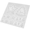Didiseaon Christmas Pendant Mold DIY Star and Xmas Tree Craft Mold for Unique Holiday Decor for Art and Christmas Ornaments view 1