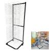 40 Tier Classroom Paint Drying Rack, Mobile Art Drying Rack for Painting & Prints, A3 Paper, Metal Steel Artwork Storage Display Rack Perfect, for Educational Schools and Art Club Shelves. view 1
