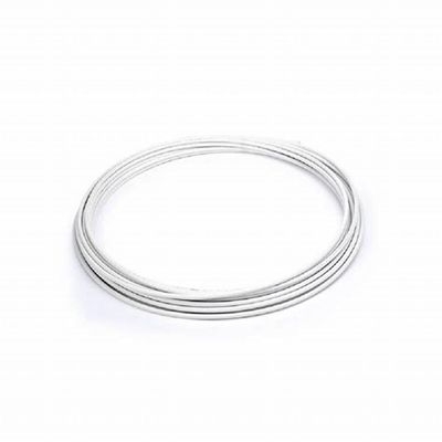 HJ STORE 999 Pure Silver Soft Beading Jewelry Making Round Wire for Gemstone Wrapping Crafts 10 Feet 29 Gauge