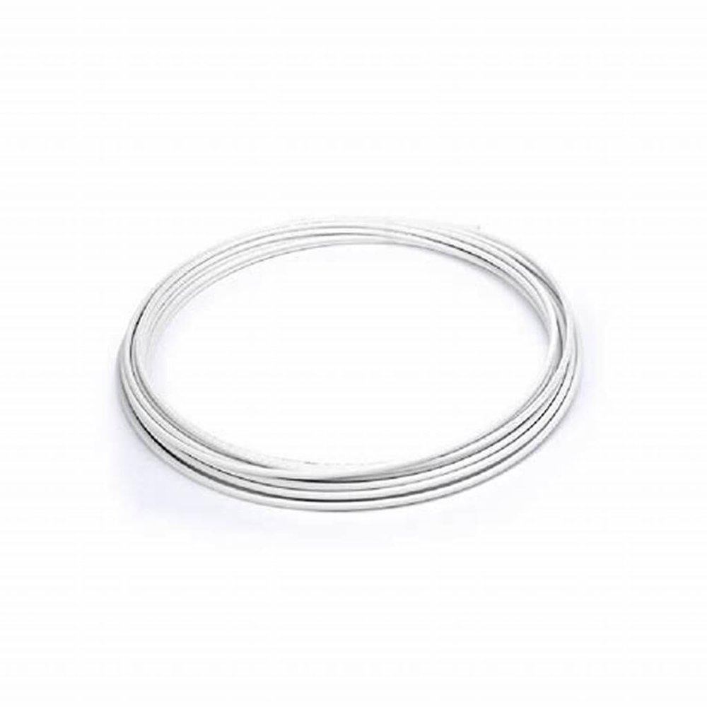 HJ STORE 999 Pure Silver Soft Beading Jewelry Making Round Wire for Gemstone Wrapping Crafts 10 Feet 29 Gauge