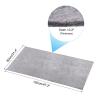 PATIKIL 120x80cm(47.2x31.4) Xuan Paper Painting Felt Desk Pad, Soft Ink Brush Writing Drawing Mat Protector for Practice Chinese Calligraphy, Grey view 2
