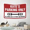 Man Cave Decor And Accessories Kate'S Parking Only Tapestry Large Tapestry Funny Bedroom Decor (Size : 100X150CM) view 4