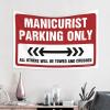 Man Cave Decor And Accessories Manicurist Parking Only Tapestry Large Tapestry Funny Bedroom Decor (Size : 100X150CM) view 2
