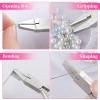 LEONTOOL Mini Duckbill Pliers for Jewelry Making - Small Flat Nose Pliers, Slim Line Precision, Ideal for Beading Wire & Bending view 2