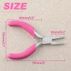 LEONTOOL Mini Duckbill Pliers for Jewelry Making - Small Flat Nose Pliers, Slim Line Precision, Ideal for Beading Wire & Bending view 4