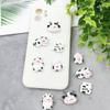 Cow Flatback Resin Beads Charms, 30Pcs Cute Cow Cowhead Boxed Milk Cow Print Feeding Bottle Resin Flatback Charms for DIY Phone Case Scrapbooking Embellishment Crafts Jewelry Making Decor (cow) view 2