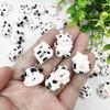 Cow Flatback Resin Beads Charms, 30Pcs Cute Cow Cowhead Boxed Milk Cow Print Feeding Bottle Resin Flatback Charms for DIY Phone Case Scrapbooking Embellishment Crafts Jewelry Making Decor (cow) view 3