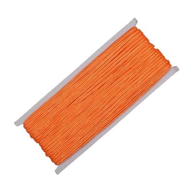 38 Colors 34 Yards/Lot(31Meter) 3Mm Chinese Soutache Cords Snake Belly Nylon Rope Thread Cords DIY Jewelry Making Accessories - (Color: 18Fluorescent Orange)