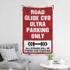 Aesthetic Tapestry Road Glide CVO Ultra Parking Only Tapestry Tapestry for Walls Garage Accessories for Man Cave (Size : 75X100CM) view 3