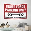 CakJuice Tapestry for Bedroom Brute Force Parking Only Tapestry Room Decor Room Decor (Size : 75X100CM) view 4