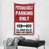 CakJuice Tapestry for Bedroom Psychologist Parking Only Tapestry Room Decor Room Decor (Size : 100X150CM) view 2