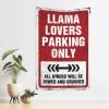 CakJuice Tapestry for Bedroom Llama Lovers Parking Only Tapestry Room Decor Room Decor (Size : 75X100CM) view 1