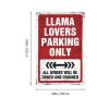 CakJuice Tapestry for Bedroom Llama Lovers Parking Only Tapestry Room Decor Room Decor (Size : 75X100CM) view 4
