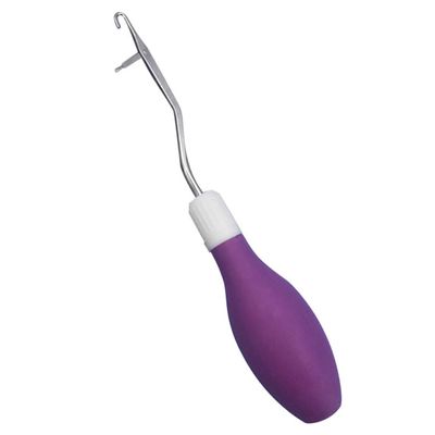 TEHAUX 1pc Bowling Shape Drawstring Threader Tool for Easy Sewing and Crochet Comfortable Grip Needle for Projects