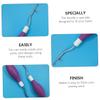 TEHAUX 1pc Bowling Shape Drawstring Threader Tool for Easy Sewing and Crochet Comfortable Grip Needle for Projects view 2