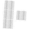 EXCEART 80pcs Silver Lobster Clasp for Jewelry Making Buckles for Necklaces Bracelets Earrings Anklets for Craft Projects and Jewelry Repair view 1