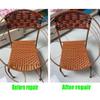 ECYC Ltd 196ft Rattan Repair Kit for Wicker Furniture, 8mm Wide Flat Synthetic Rattan Weaving Material Wicker Repair Supplies Plastic Rattan Repair Strips for Repair and Fixing Patio Furniture view 3