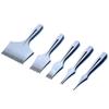 French Style Leather Hollow Out Design Pricking Irons Stitching Lacing Punch Chisel Tools LeatherCraft Frosted Stainless Steel - (Color: 4.0MM 5T) view 1