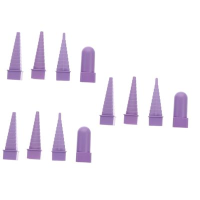 EXCEART 12pcs Mandrel Wire Tools Set Versatile Shape Modeling for Jewelry Making for Spirals Designs Includes for Necklaces Ornaments